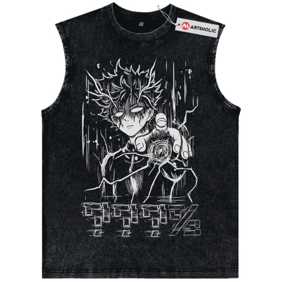 Alternative view of Shigeo Kageyama Tank Top, Mob Psycho 100 Tank Top, Anime Tank Top, Vintage Tank Top