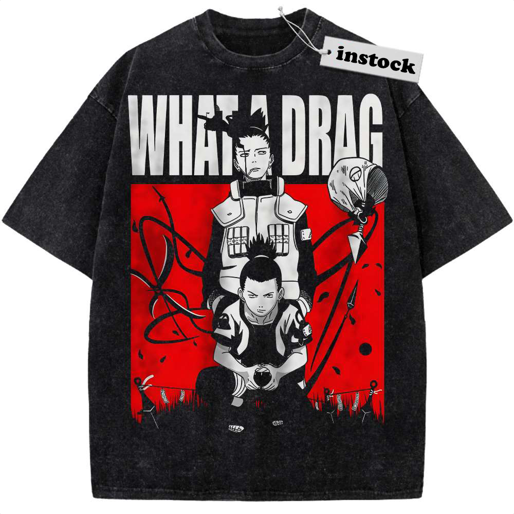 Shikamaru Nara Shirt, Naruto Shirt, Anime Shirt, Vintage Tee