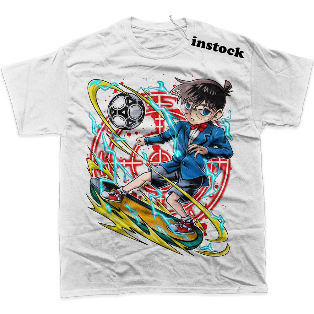 Shinichi Kudo Shirt, Detective Conan Shirt, Anime Shirt, Graphic T-Shirt