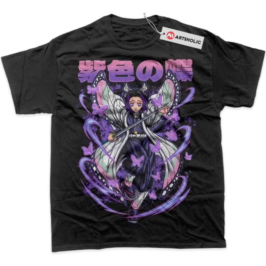 Alternative view of Shinobu Kocho Shirt, Demon Slayer Shirt, Anime Shirt, Graphic Tee