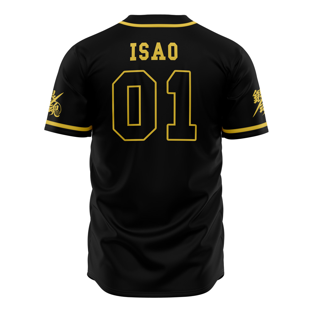 Alternative view of Shinsengumi Gintama Baseball Jersey