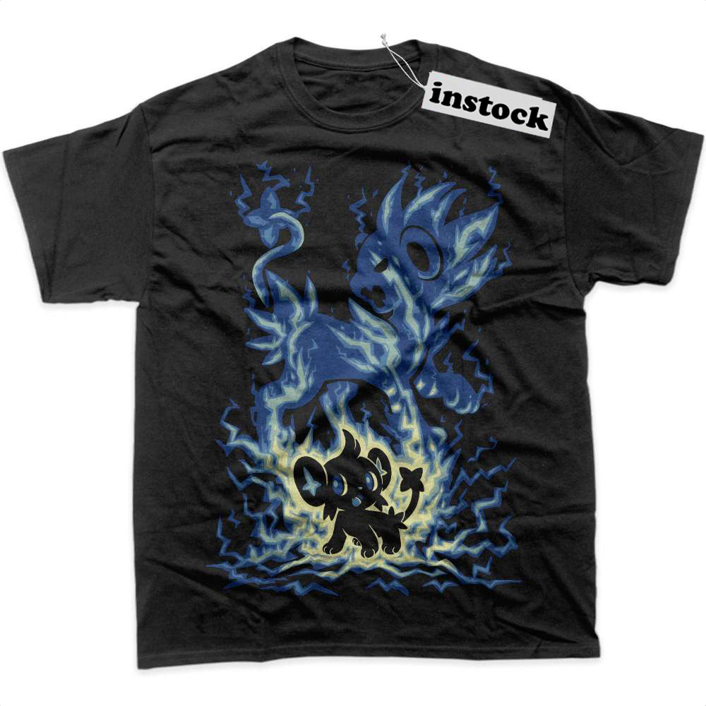 Shinx Shirt, Luxray Shirt, Pokemon Shirt, Anime Shirt, Graphic T-Shirt