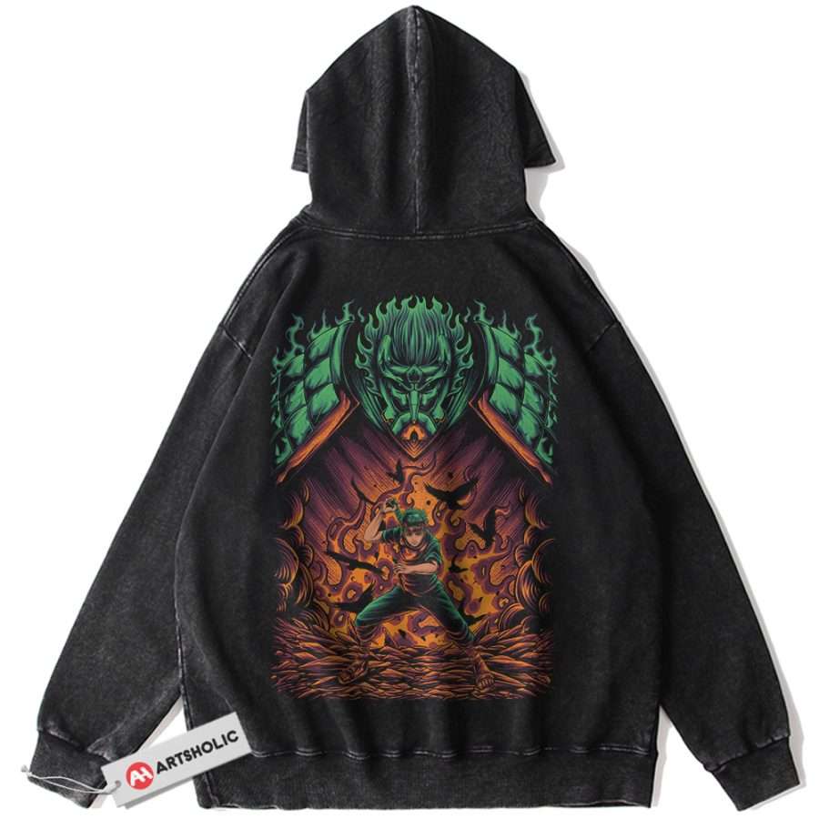 Alternative view of Shisui Uchiha Hoodie, Naruto Hoodie, Anime Hoodie, Vintage Hoodie