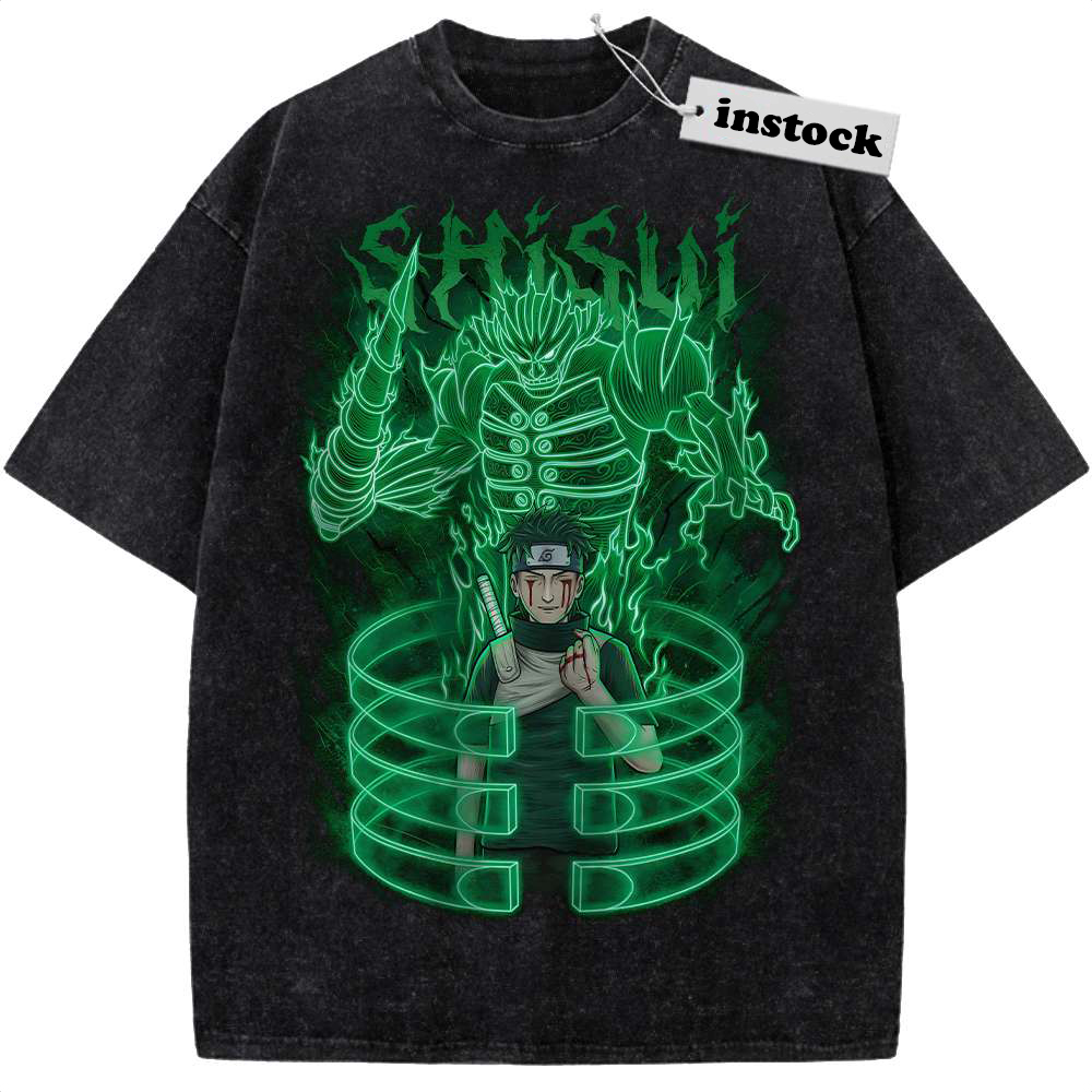 Shisui Uchiha Shirt, Naruto Shirt, Anime Shirt, Vintage T-Shirt