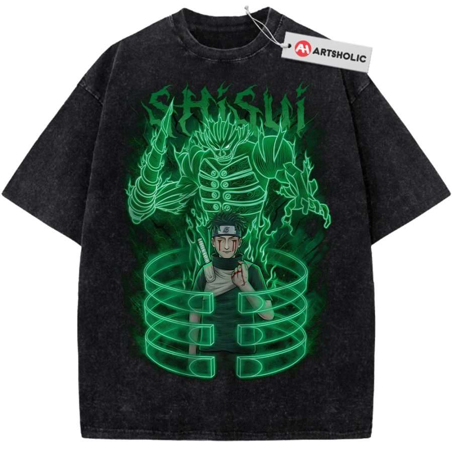 Alternative view of Shisui Uchiha Shirt, Naruto Shirt, Anime Shirt, Vintage T-Shirt