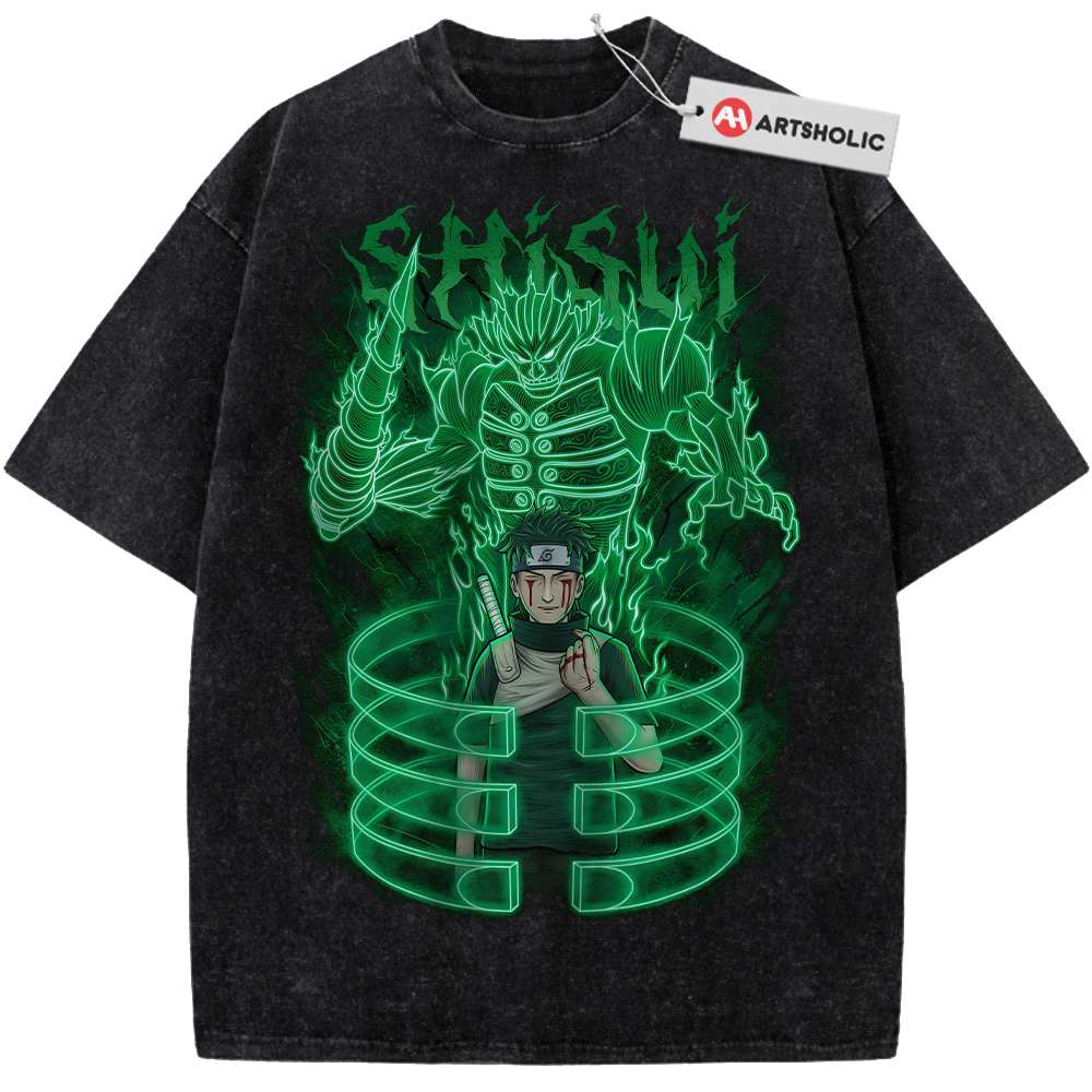 Shisui Uchiha Shirt, Naruto Shirt, Anime Shirt, Vintage T-Shirt