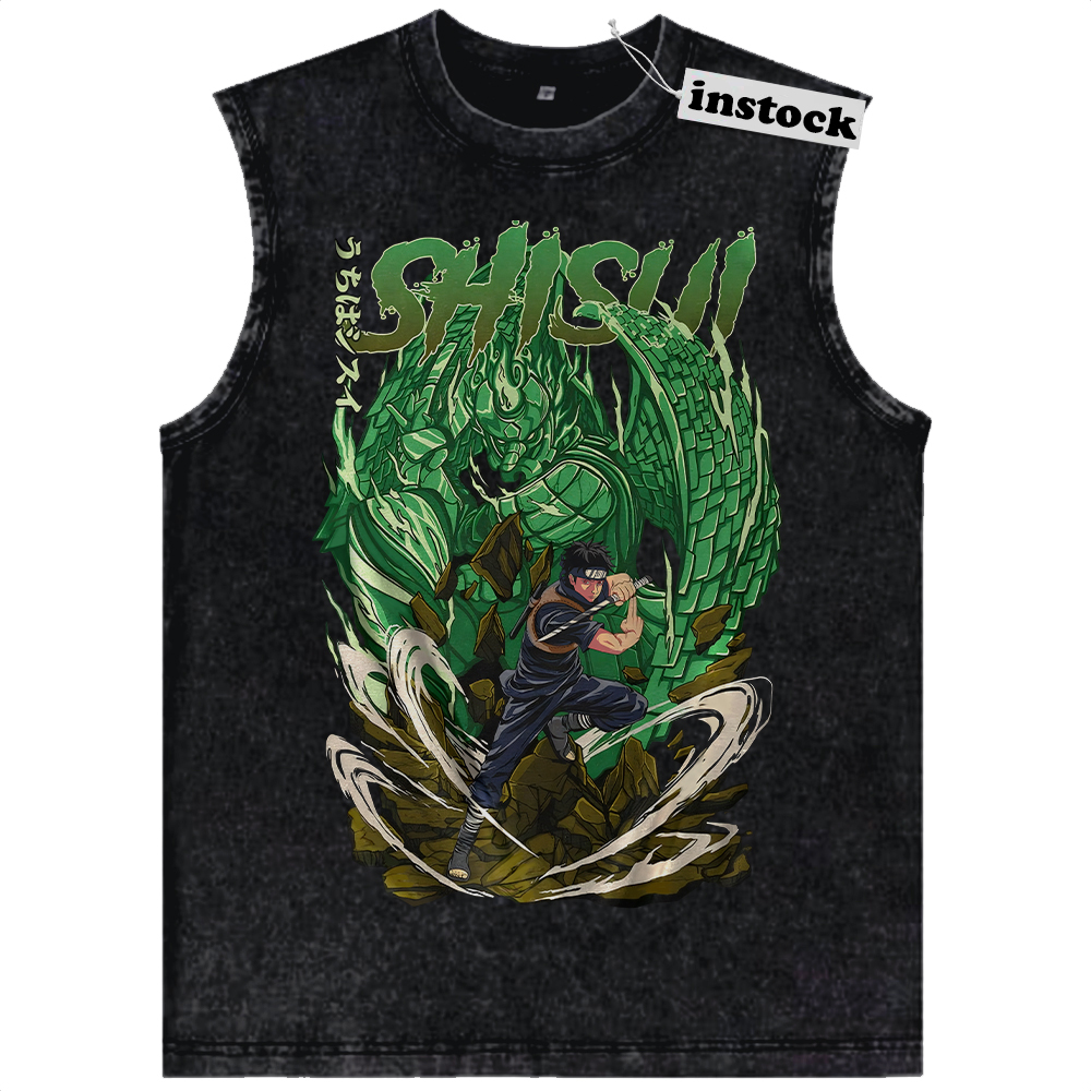 Shisui Uchiha Tank Top, Naruto Tank Top, Anime Tank Top, Vintage Tank Top