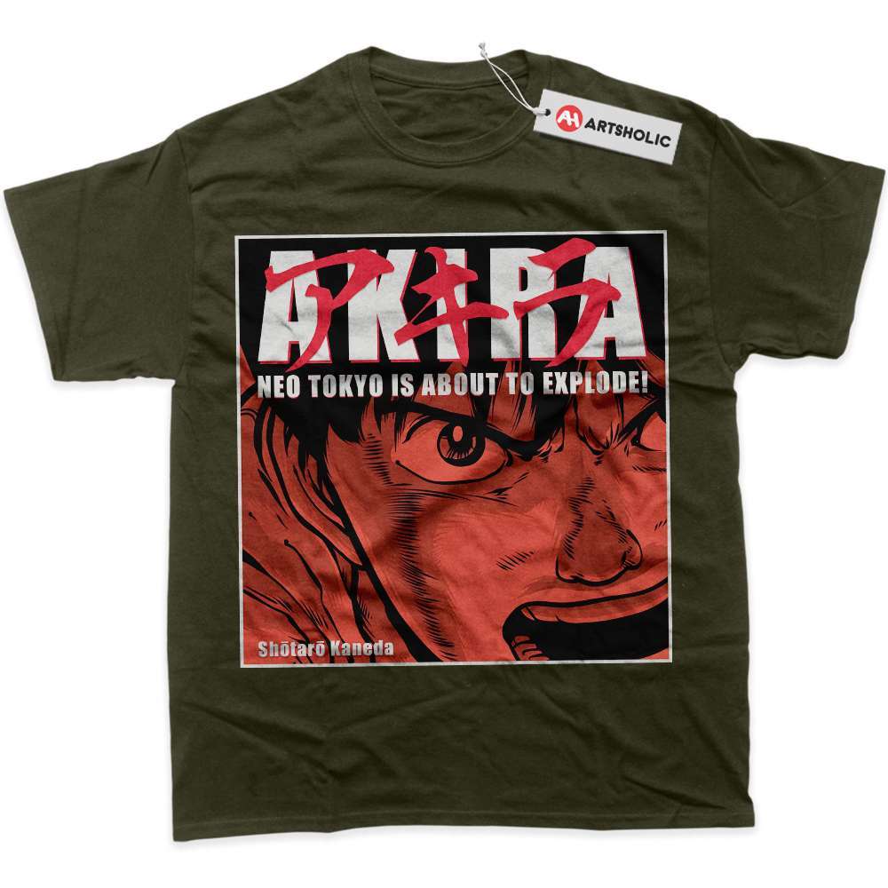 Alternative view of Shotaro Kaneda Shirt, Akira Shirt, Anime Shirt, Graphic Tee