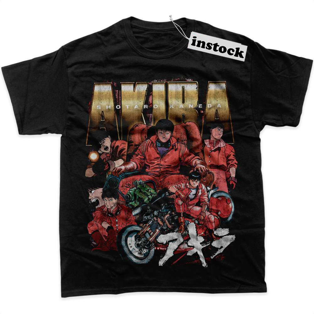 Shotaro Kaneda Shirt, Akira Shirt, Anime Shirt, Graphic Tee