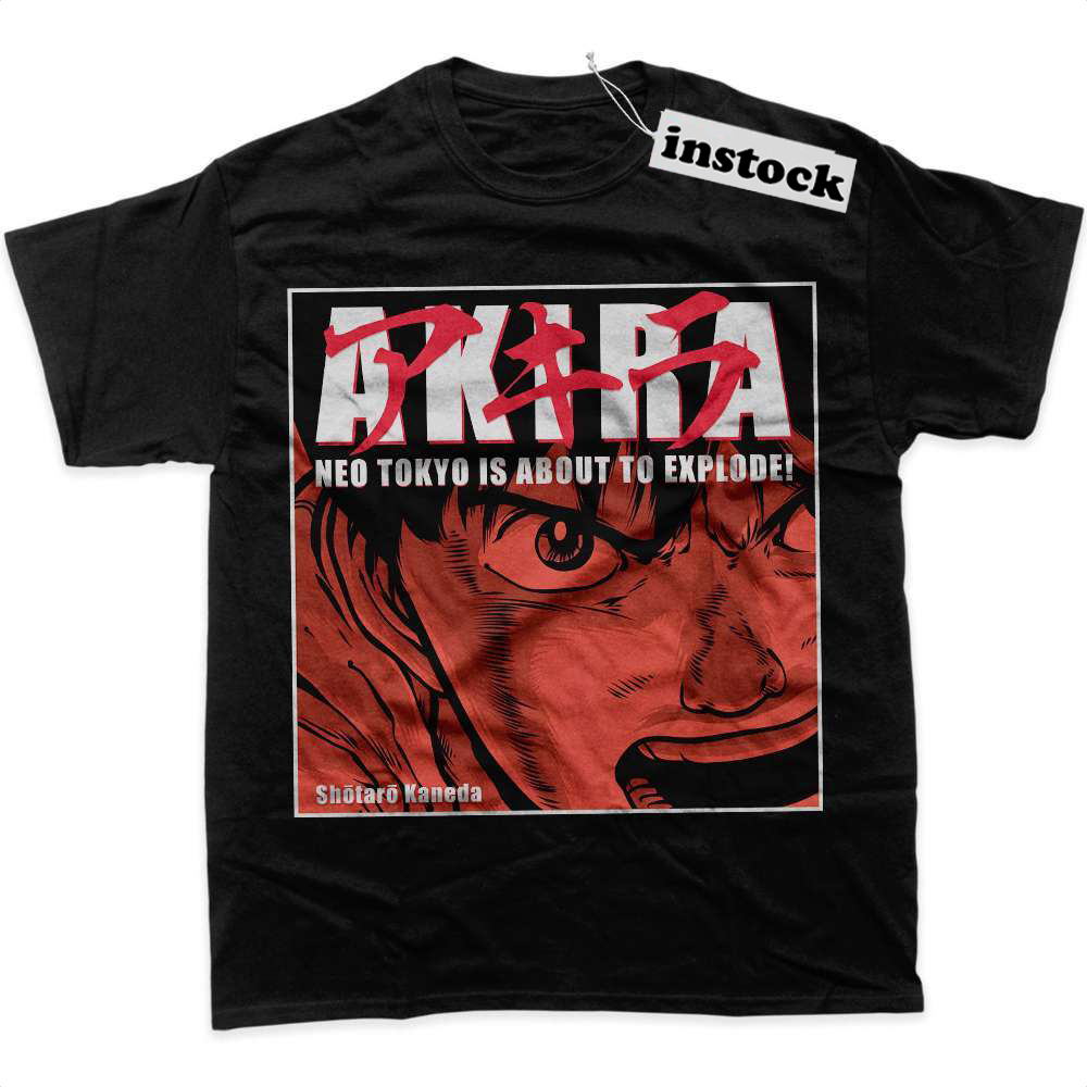 Shotaro Kaneda Shirt, Akira Shirt, Anime Shirt, Graphic Tee