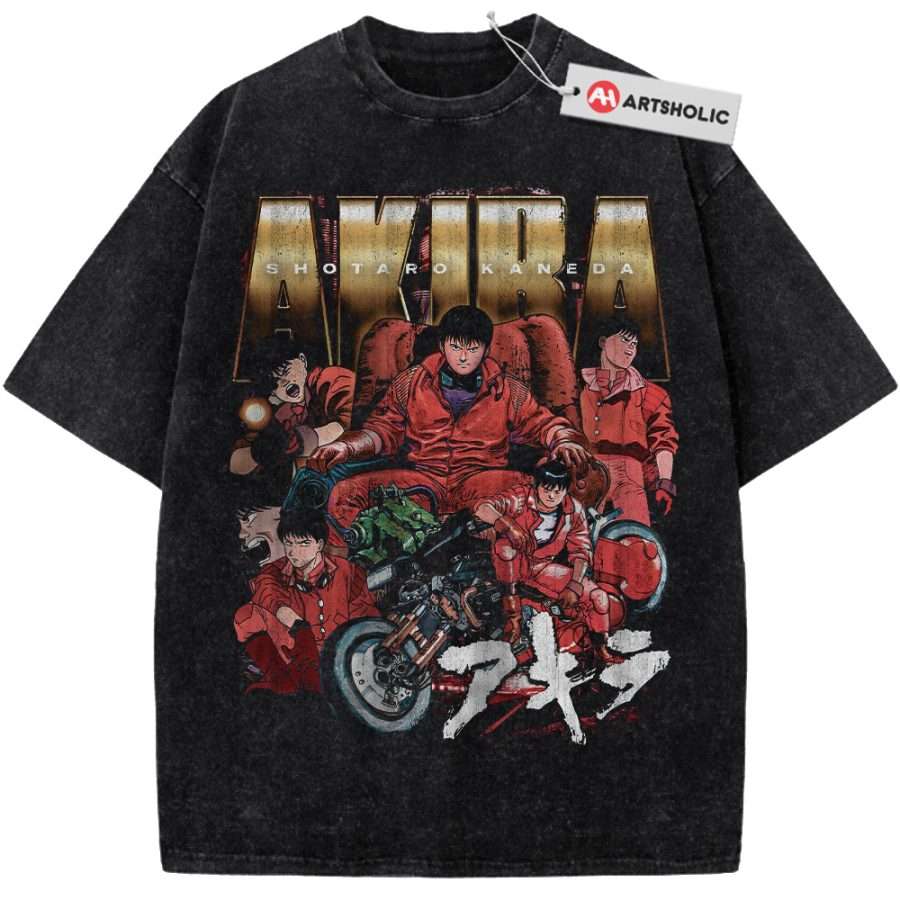 Alternative view of Shotaro Kaneda Shirt, Akira Shirt, Anime Shirt, Vintage Tee