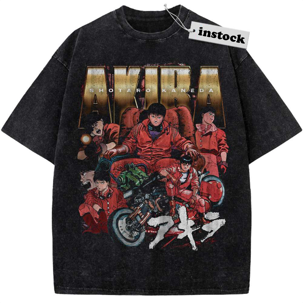 Shotaro Kaneda Shirt, Akira Shirt, Anime Shirt, Vintage Tee
