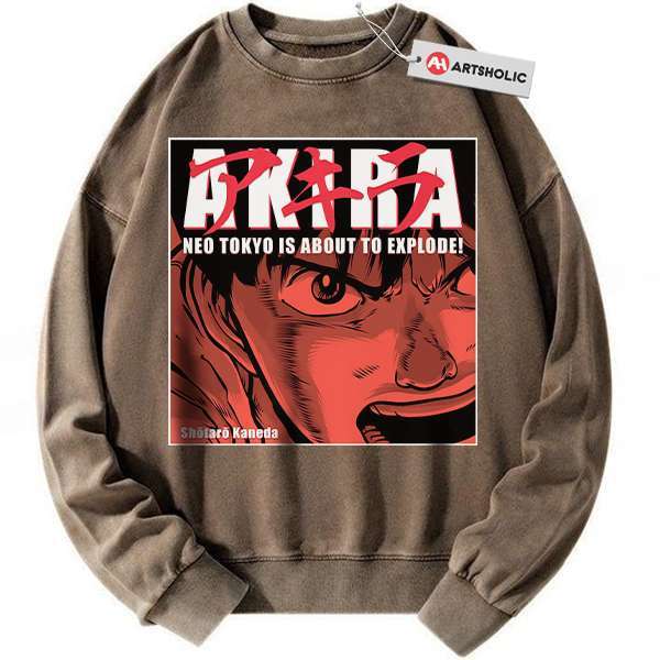 Alternative view of Shotaro Kaneda Sweatshirt, Akira Sweatshirt, Anime Sweatshirt, Vintage Sweater