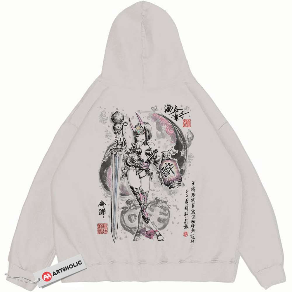 Shuten Doji Hoodie, Fate Grand Order Hoodie, Anime Hoodie, Vintage Hoodie