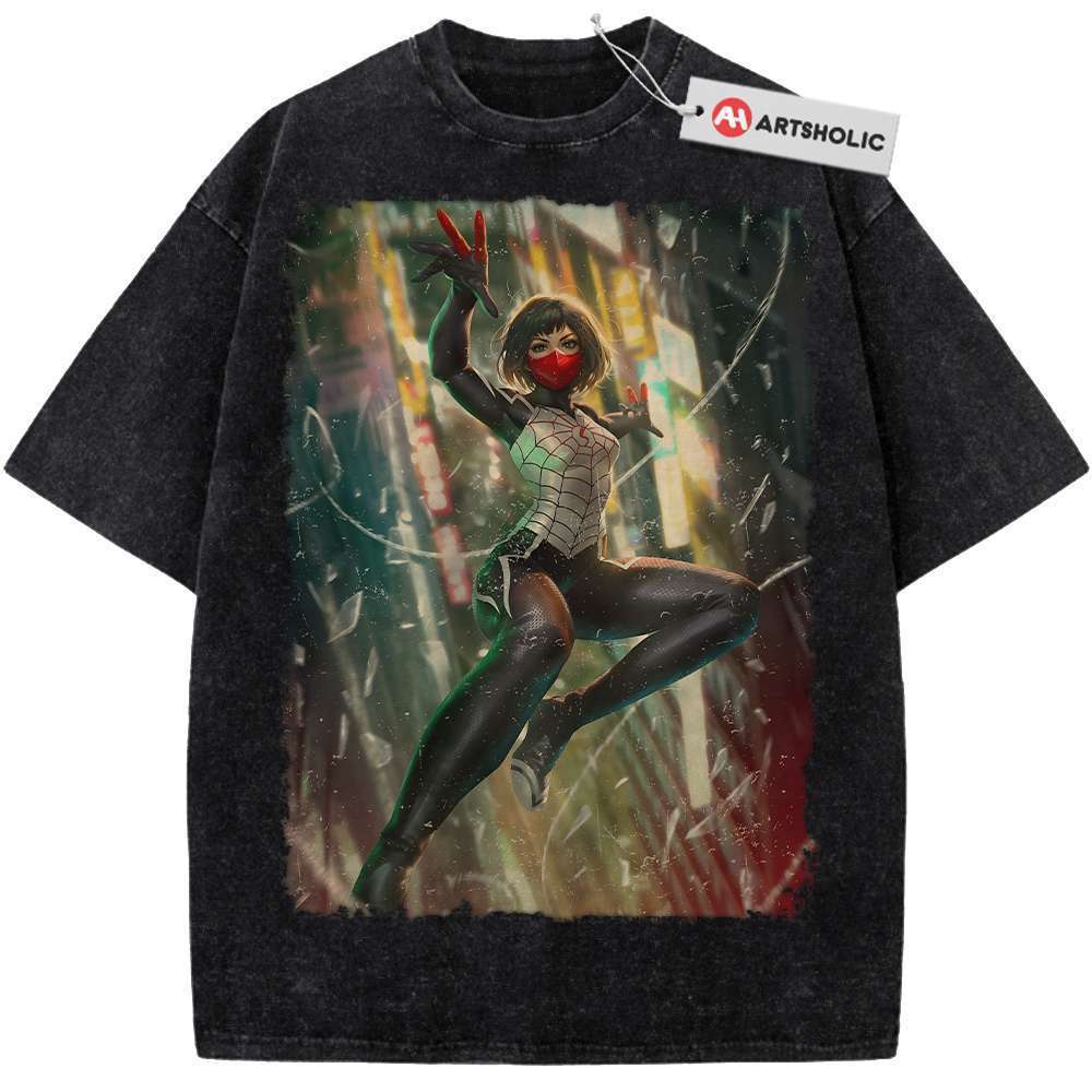 Silk Shirt, Spider-Man Shirt, Marvel Comics Shirt, Vintage Tee