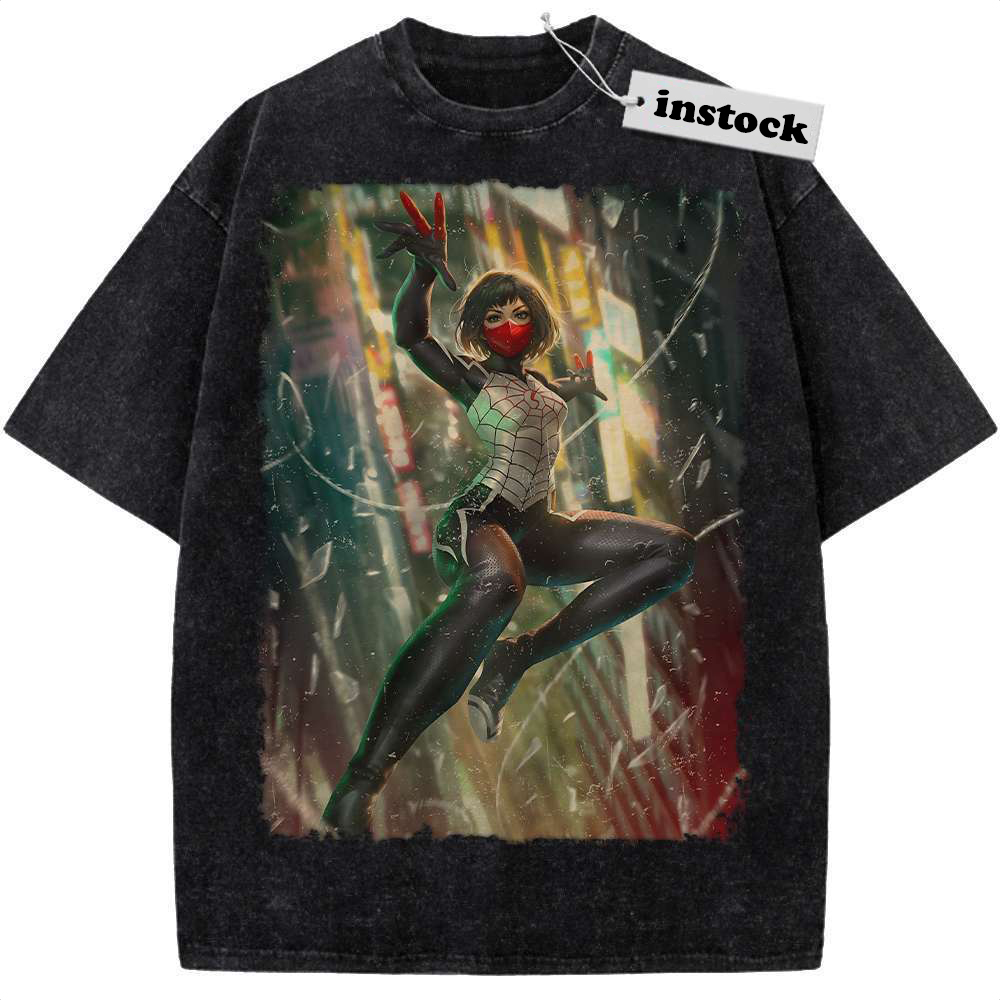 Silk Shirt, Spider-Man Shirt, Marvel Comics Shirt, Vintage Tee