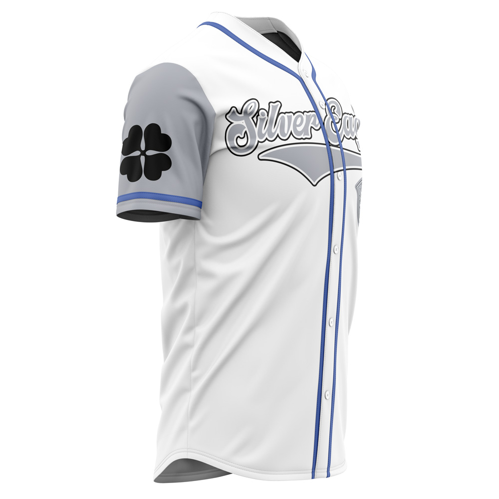 Alternative view of Silver Eagles Black Clover Baseball Jersey