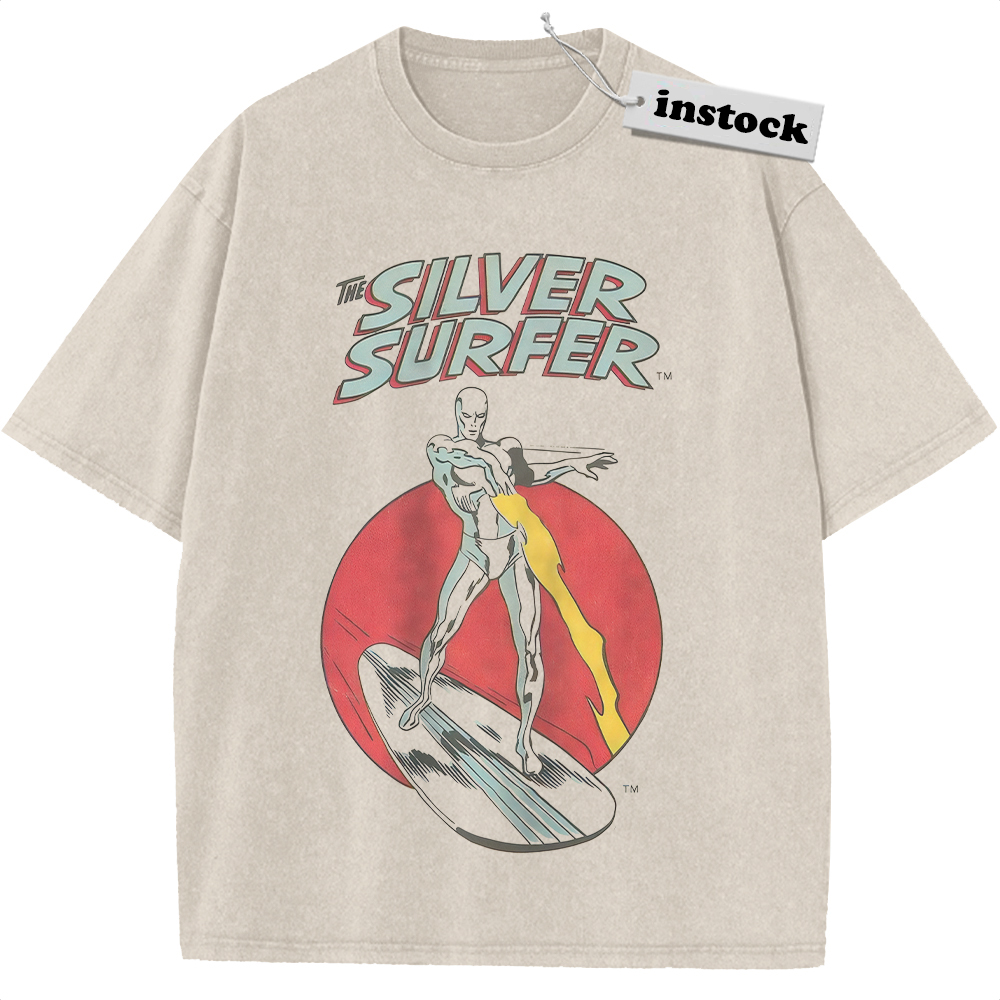 Silver Surfer Shirt, Marvel Comics Shirt, Vintage Tee