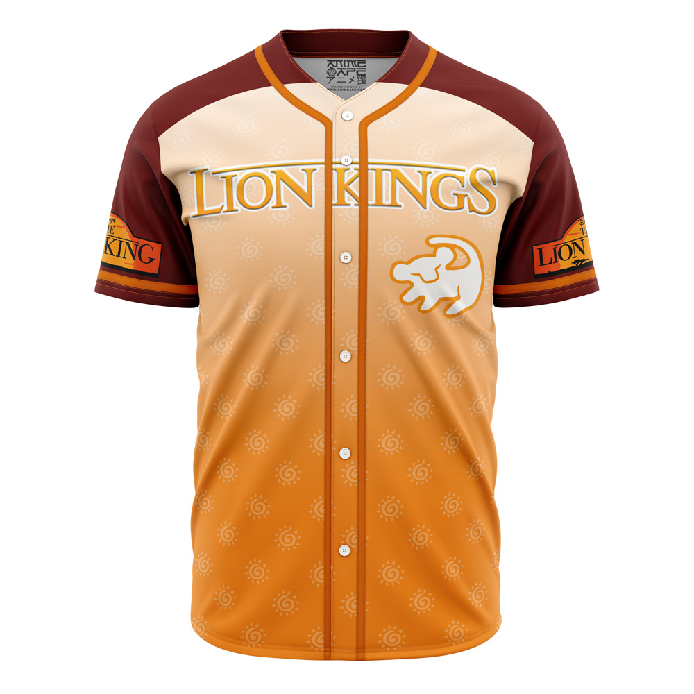 Simba Lion King V1 Baseball Jersey