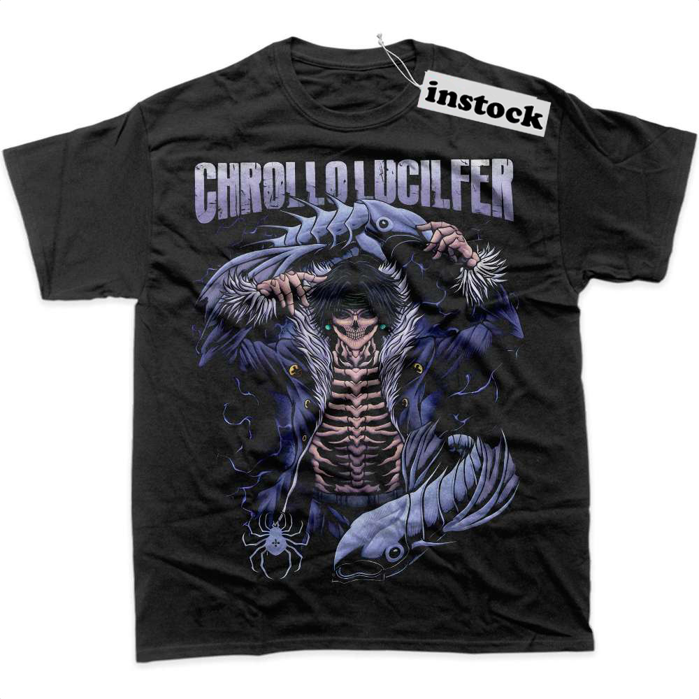 Skeleton Chrollo Lucilfer Shirt, Hunter x Hunter Shirt, HxH Shirt, Anime Shirt, Graphic Tee