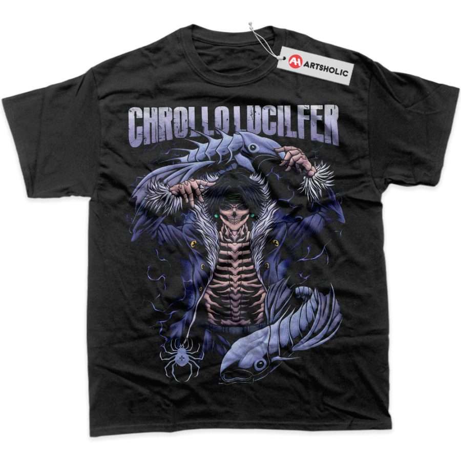 Alternative view of Skeleton Chrollo Lucilfer Shirt, Hunter x Hunter Shirt, HxH Shirt, Anime Shirt, Graphic Tee