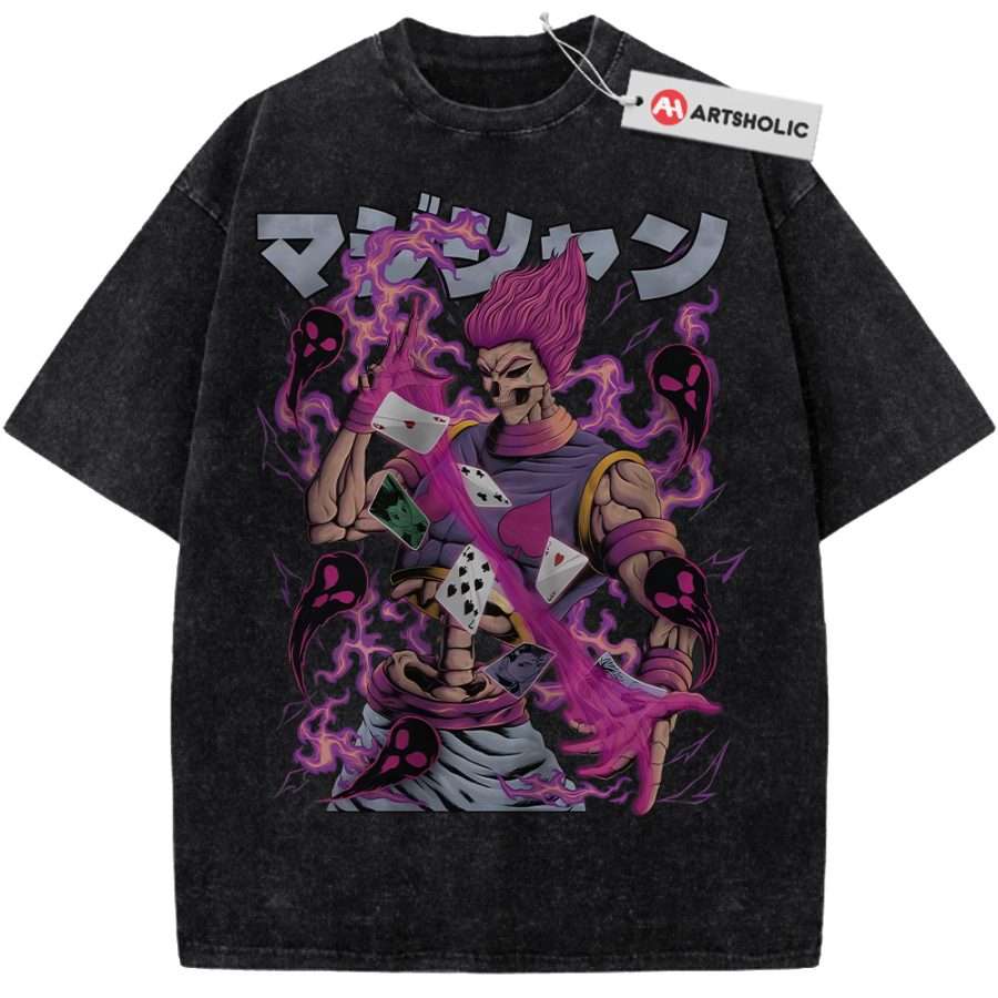 Alternative view of Skeleton Hisoka Shirt, Hunter x Hunter Shirt, HxH Shirt, Anime Shirt, Vintage T-Shirt