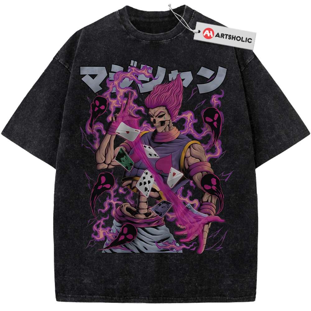 Skeleton Hisoka Shirt, Hunter x Hunter Shirt, HxH Shirt, Anime Shirt, Vintage T-Shirt
