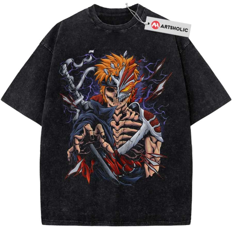 Alternative view of Skeleton Pain - Nagato Uzumaki Shirt, Naruto Shirt, Anime Shirt, Vintage T-Shirt