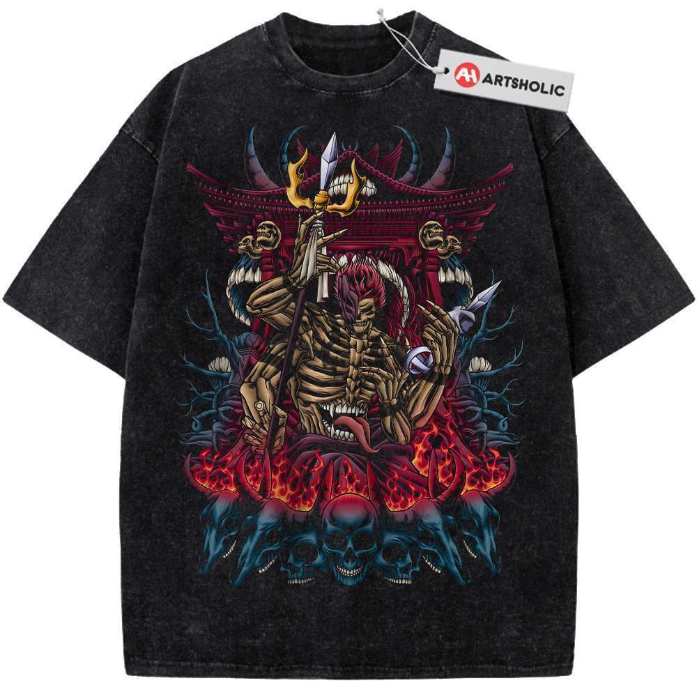 Skeleton Ryomen Sukuna Shirt, Jujutsu Kaisen Shirt, Anime Shirt, Vintage T-Shirt