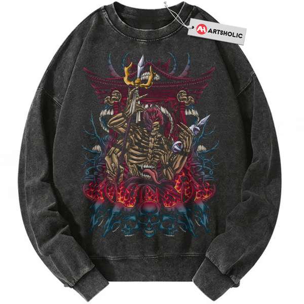 Skeleton Ryomen Sukuna Sweatshirt, Jujutsu Kaisen Sweatshirt, Anime Sweatshirt, Vintage Sweatshirt