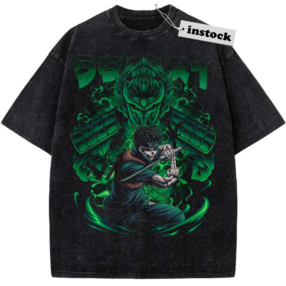 Skeleton Shisui Uchiha Shirt, Naruto Shirt, Anime Shirt, Vintage Tee