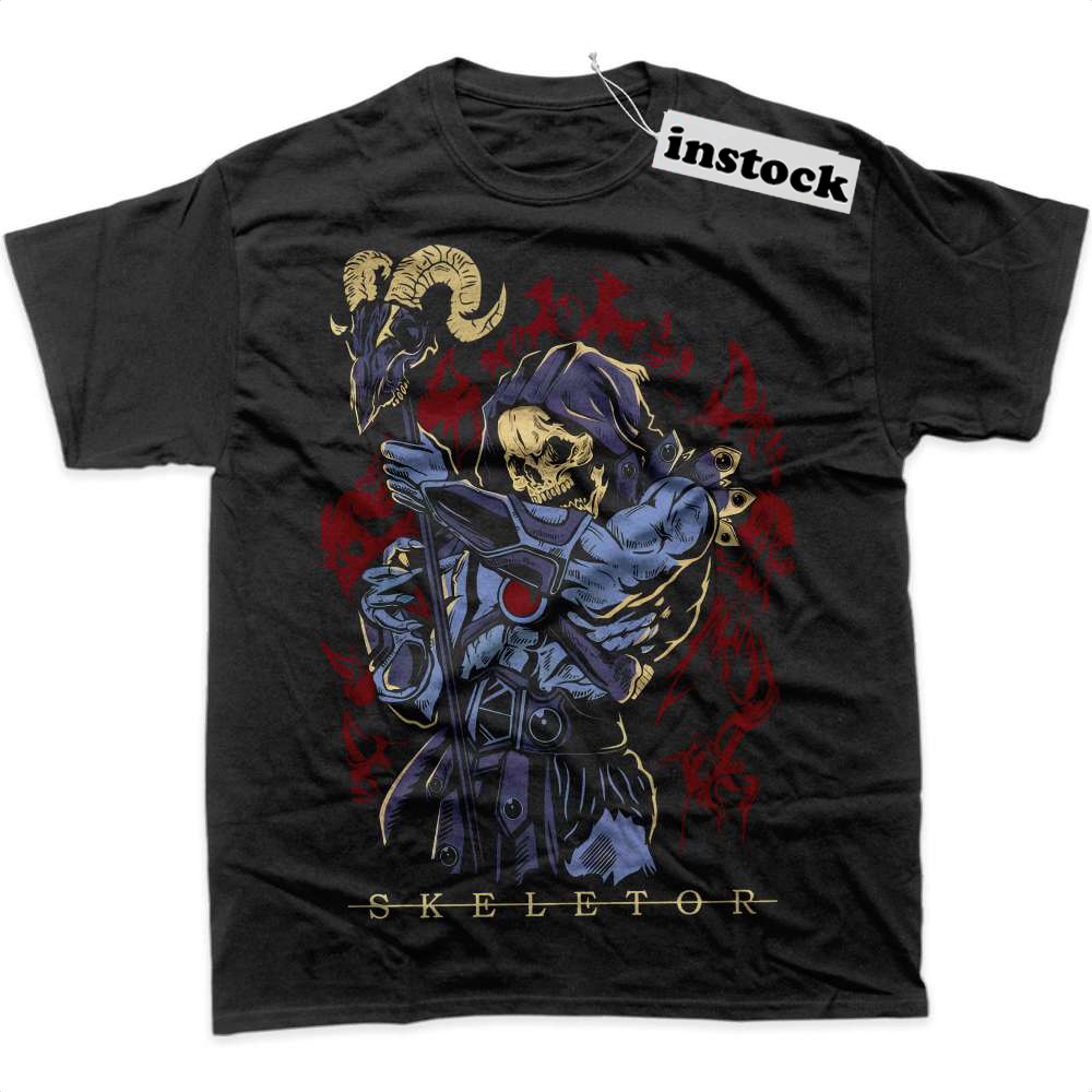 Skeletor Shirt, Masters of the Universe Shirt, Animated Shirt, Graphic T-Shirt