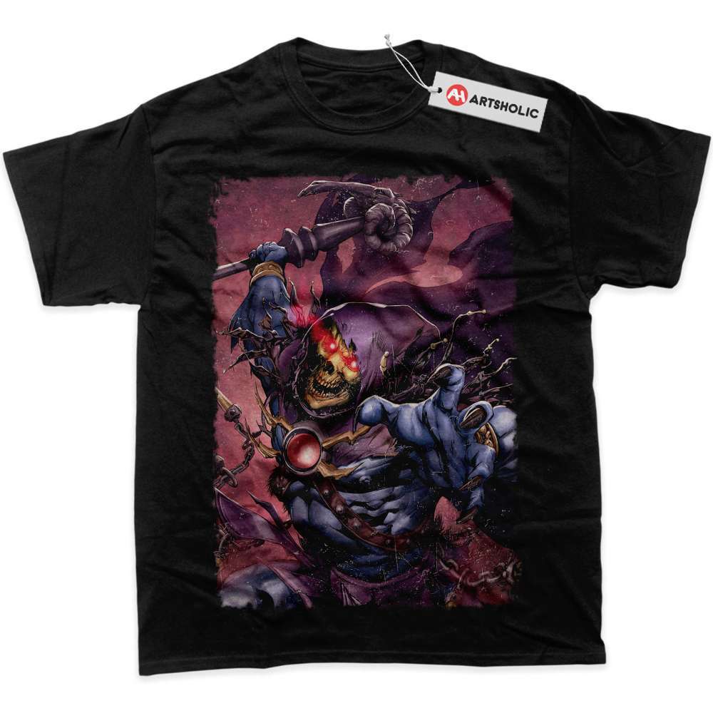 Alternative view of Skeletor Shirt, Masters of the Universe Shirt, Animated Shirt, Graphic Tee