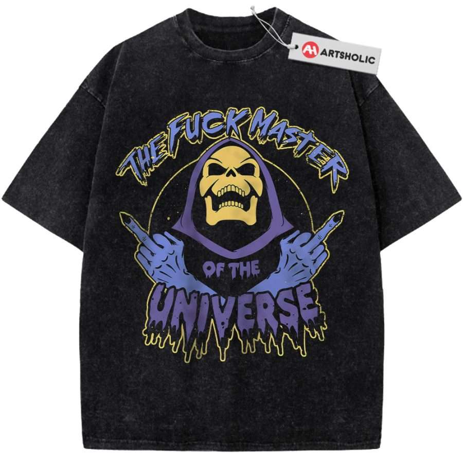 Alternative view of Skeletor Shirt, Masters of the Universe Shirt, Animated Shirt, Vintage T-Shirt