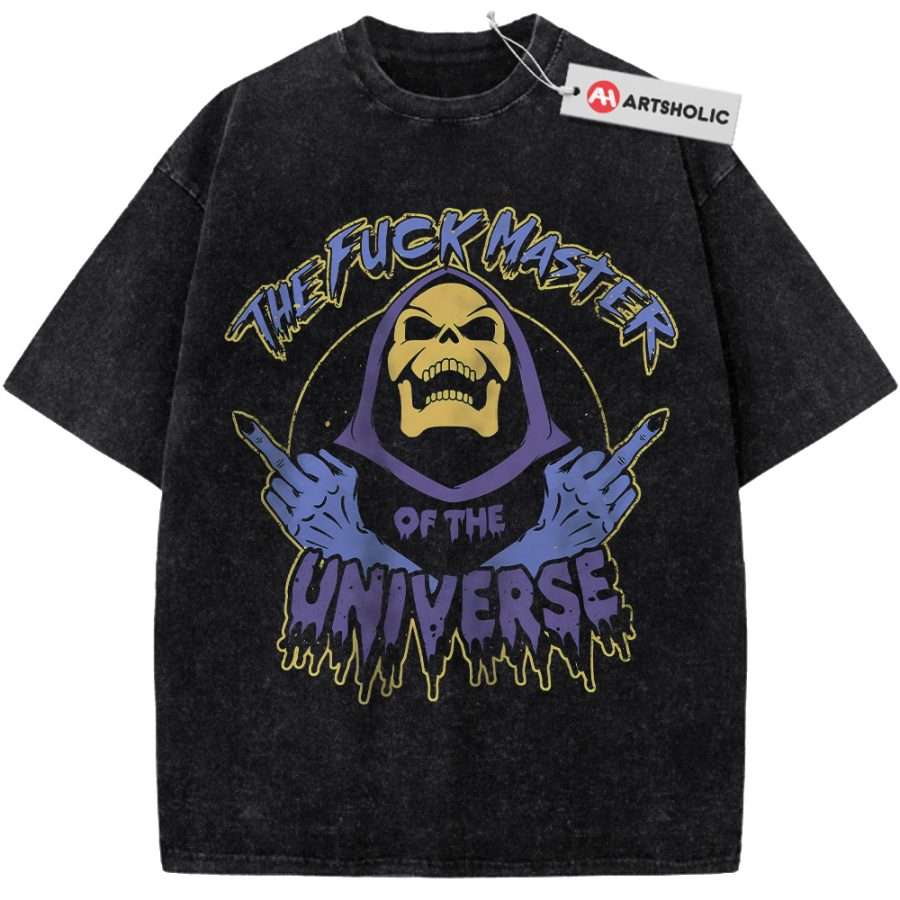 Alternative view of Skeletor Shirt, Masters of the Universe Shirt, Animated Shirt, Vintage Tee