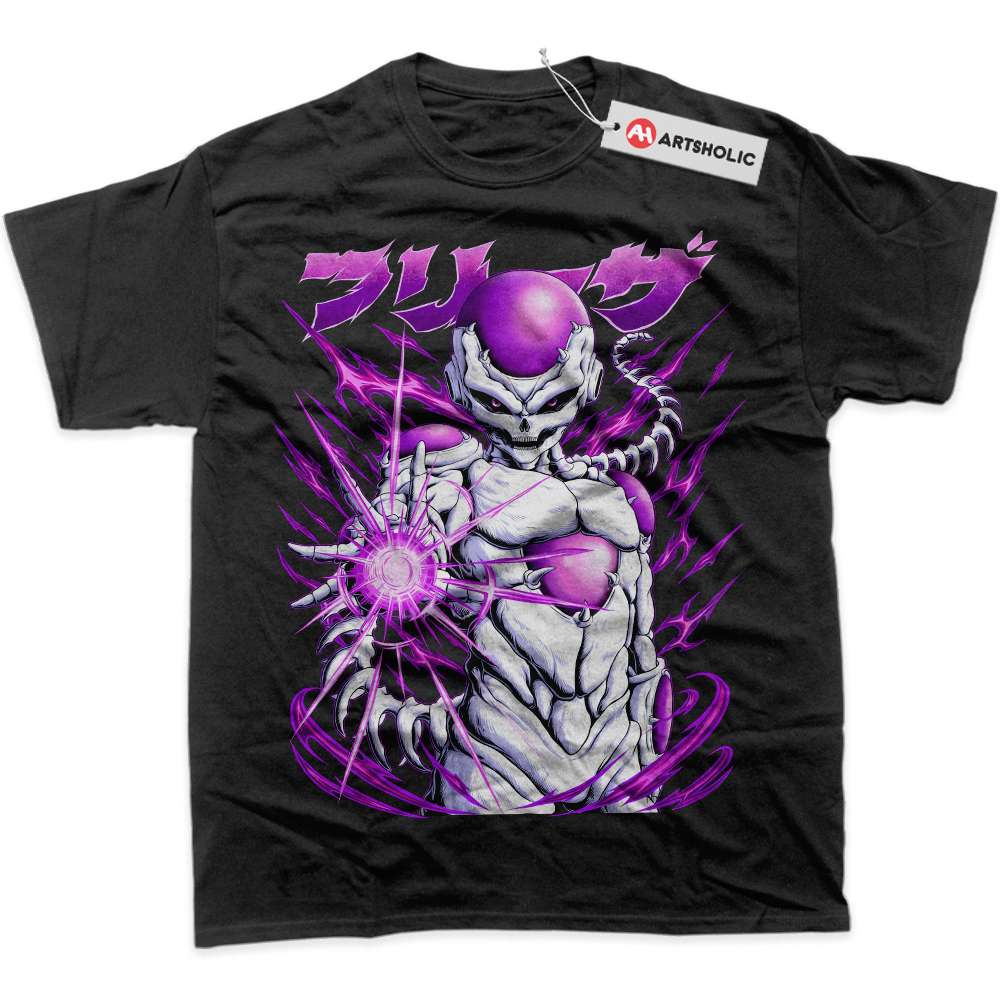 Alternative view of Skull Frieza Shirt, Dragon Ball Shirt, DBZ Shirt, Anime Shirt, Graphic T-Shirt