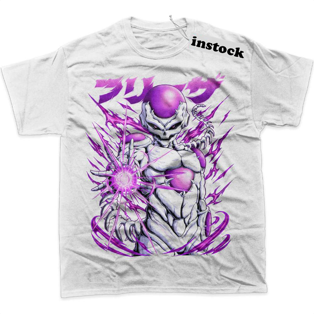 Skull Frieza Shirt, Dragon Ball Shirt, DBZ Shirt, Anime Shirt, Graphic T-Shirt