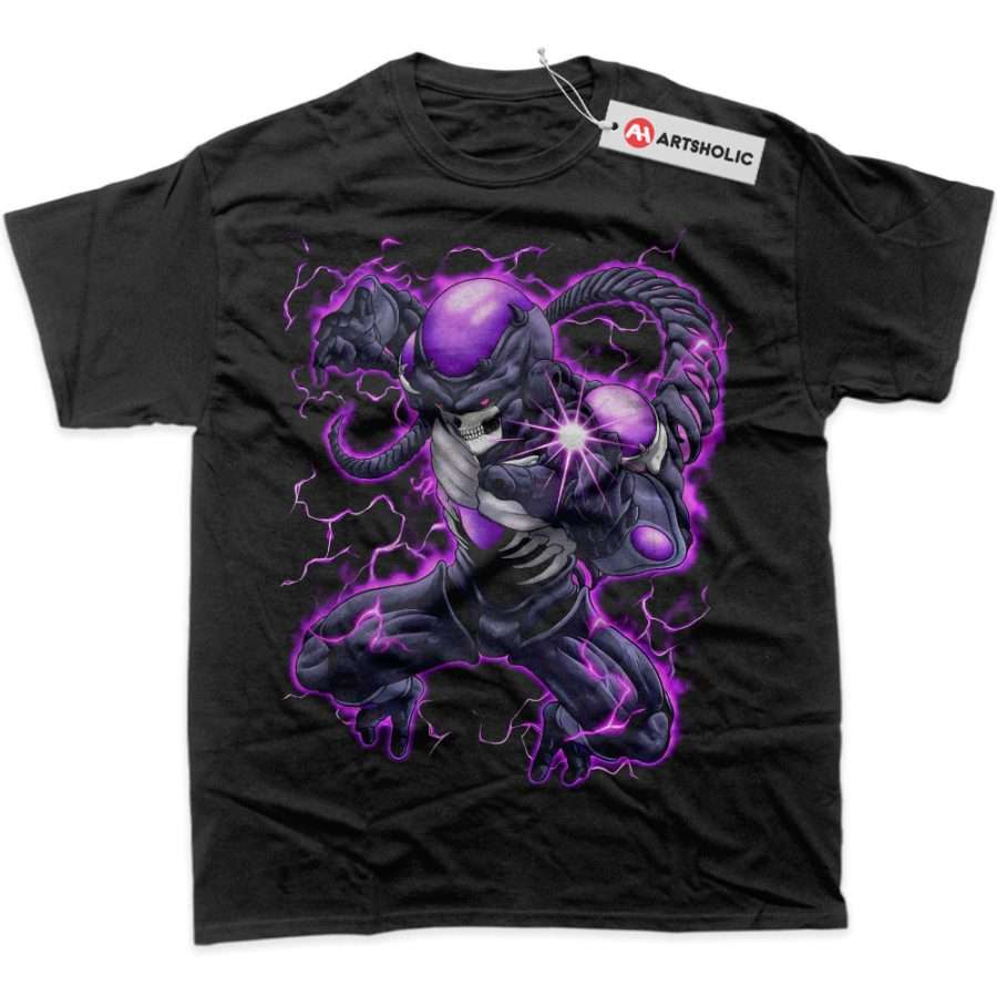 Alternative view of Skull Frieza Shirt, Dragon Ball Shirt, DBZ Shirt, Anime Shirt, Graphic Tee