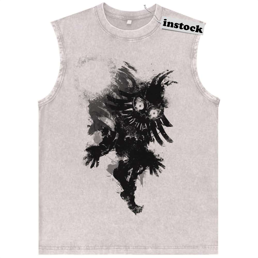 Skull Kid Tank Top, The Legend of Zelda: Majora's Mask Tank Top, Game Tank Top, Vintage Tank Top