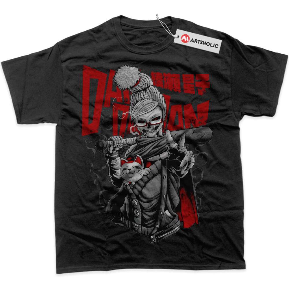 Skull Seiko Ayase Shirt, Dandadan Shirt, Anime Shirt, Graphic T-Shirt