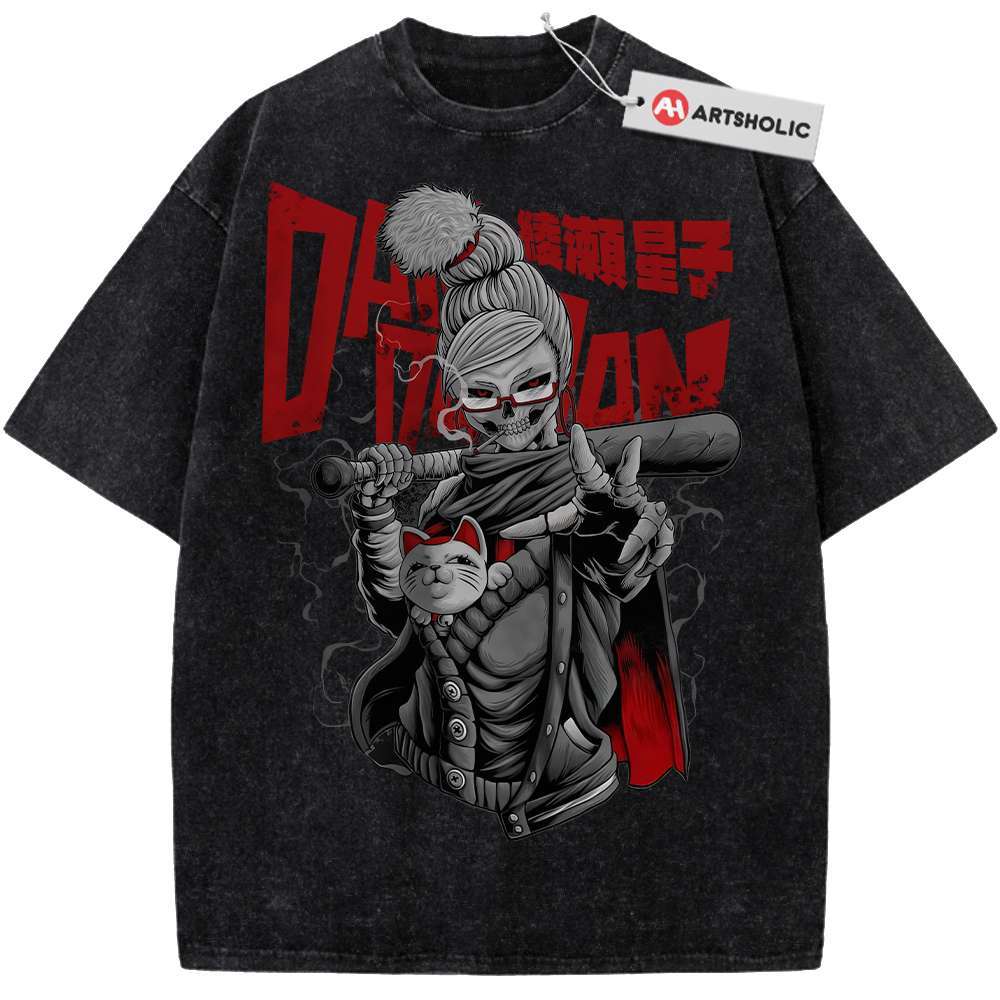 Skull Seiko Ayase Shirt, Dandadan Shirt, Anime Shirt, Vintage T-Shirt