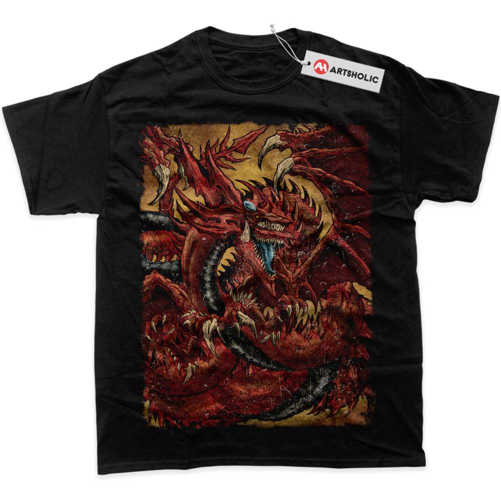 Alternative view of Slifer the Sky Dragon Shirt, Anime Shirt, graphic Tee