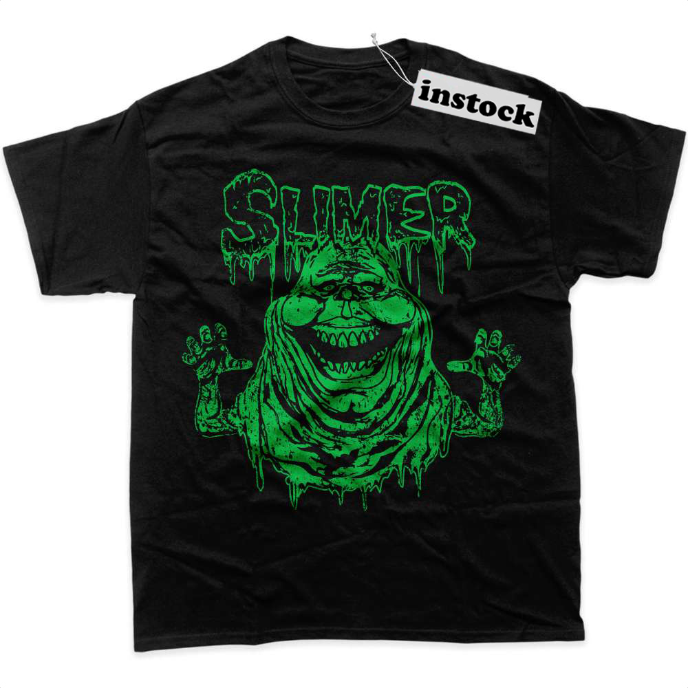 Slimer Shirt, Ghostbusters Shirt, Halloween Shirt, Horror Shirt, graphic T-Shirt