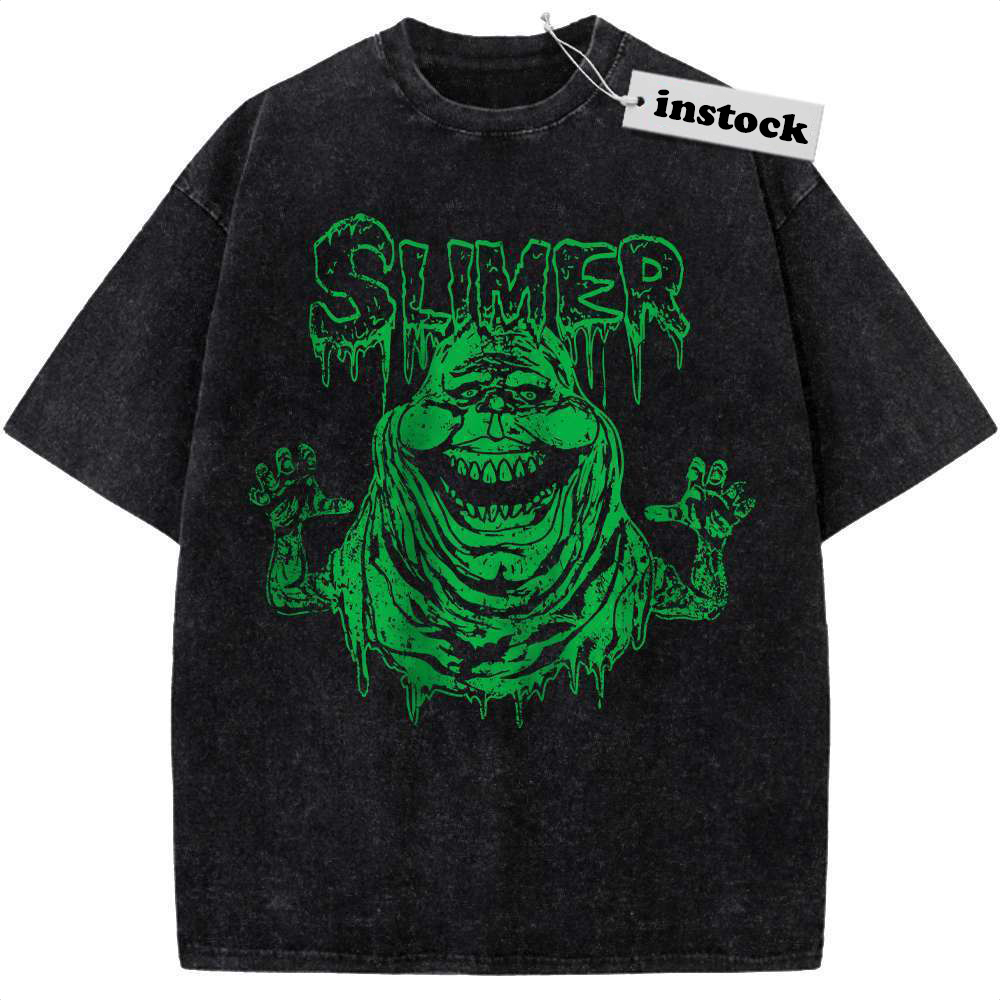 Slimer Shirt, Ghostbusters Shirt, Halloween Shirt, Horror Shirt, Vintage T-Shirt