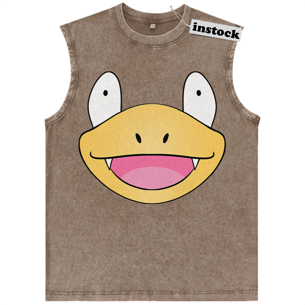 Slowbro Tank Top, Pokemon Tank Top, Anime Tank Top, Vintage Tank Top