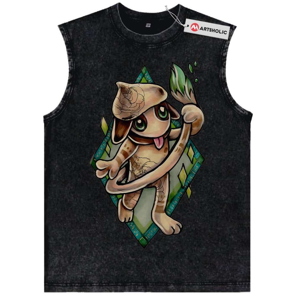 Smeargle Tank Top, Pokemon Tank Top, Anime Tank Top, Vintage Tank Top