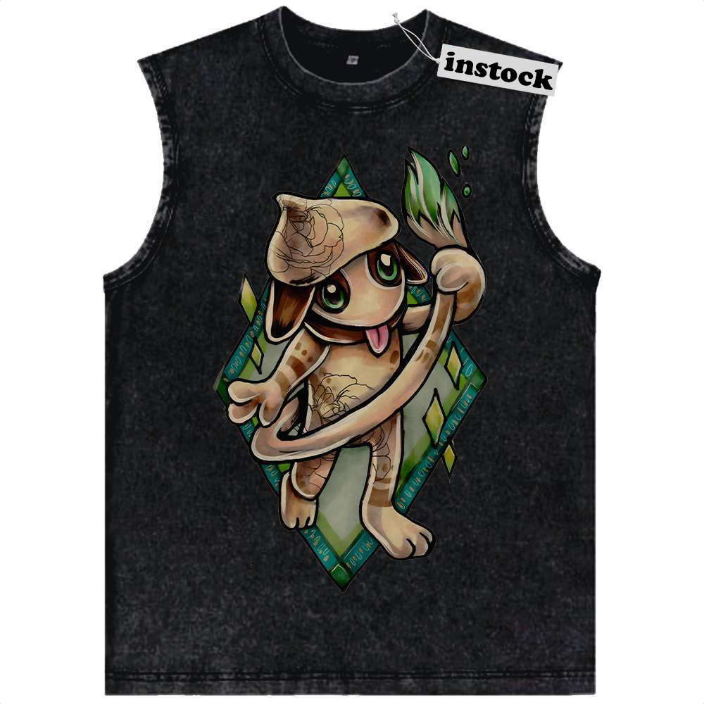 Smeargle Tank Top, Pokemon Tank Top, Anime Tank Top, Vintage Tank Top