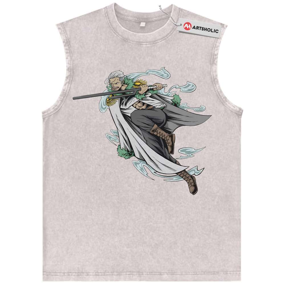 Alternative view of Smoker Tank Top, One Piece Tank Top, Anime Tank Top, Vintage Tank Top
