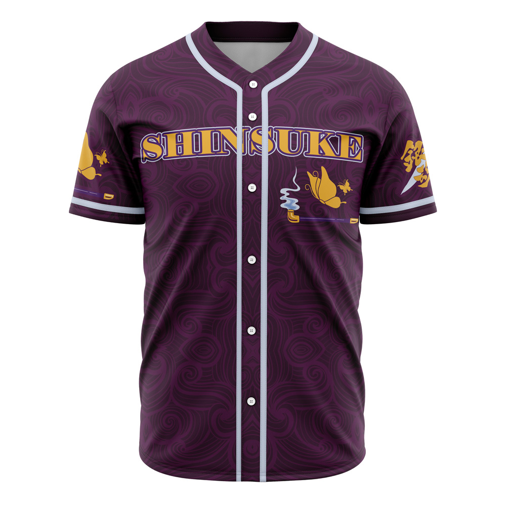 Smokin Shinsuke Gintama Custom Baseball Jersey - Otaku Hall