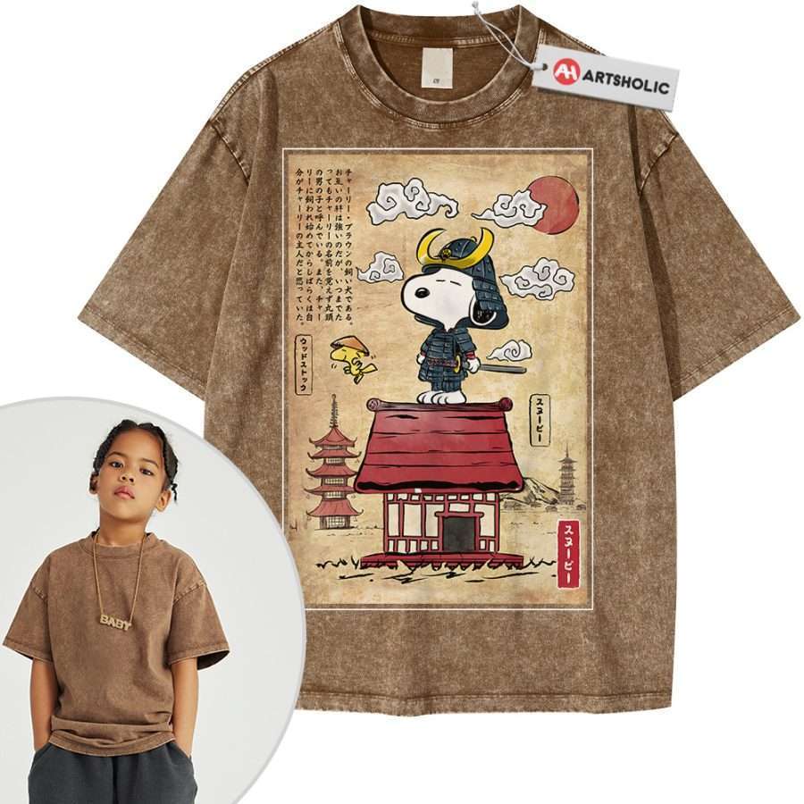 Snoopy Shirt For Kids, Peanuts Shirt For Kids, Animated Shirt For Kids, Vintage Tee For Kids - Image 9